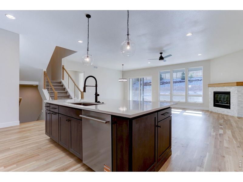 Furnished interior view inside a new home in , Louisville (Image 8).