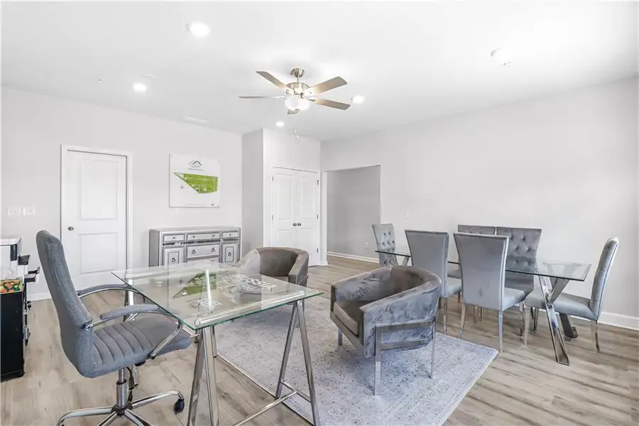 Furnished interior view inside a new home in , Fairburn (Image 13).