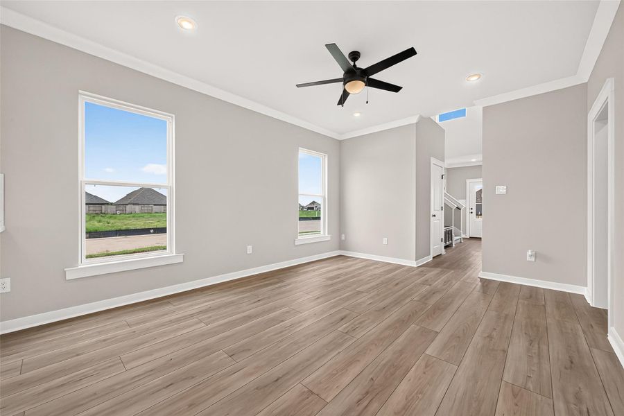 Spacious, unfurnished interior of a new home in , Bonney (Image 36).