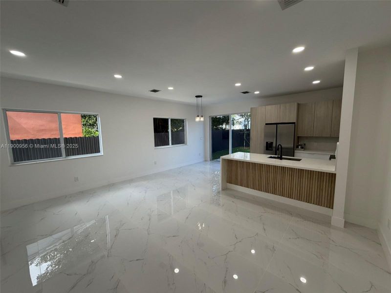 Furnished interior view inside a new home in , Miami (Image 5). Furnished interior view inside a new home in , Miami (Image 5).