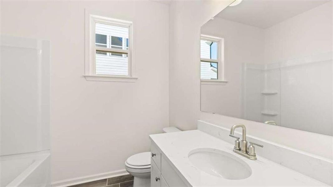 Furnished interior view inside a new home in Water Oak Estates, Lawrenceville (Image 15).