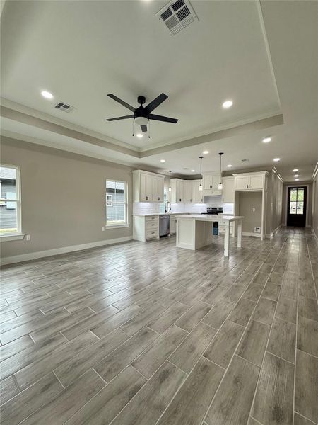 Spacious, unfurnished interior of a new home in , Vidor (Image 12).