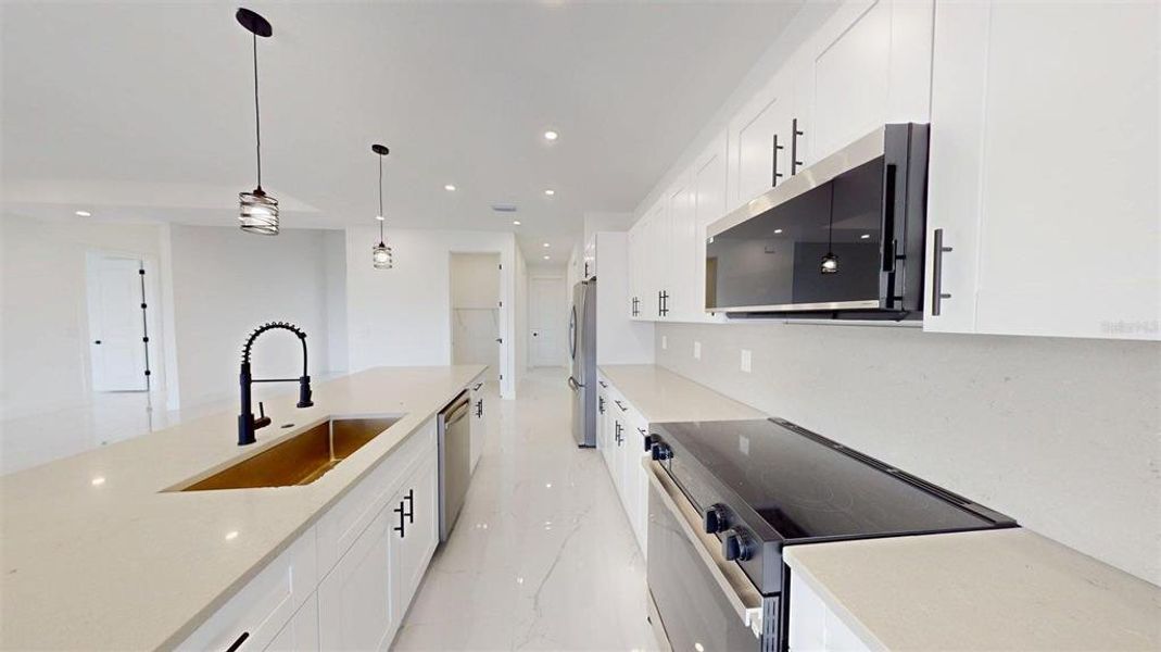 Furnished interior view inside a new home in , Punta Gorda (Image 14).