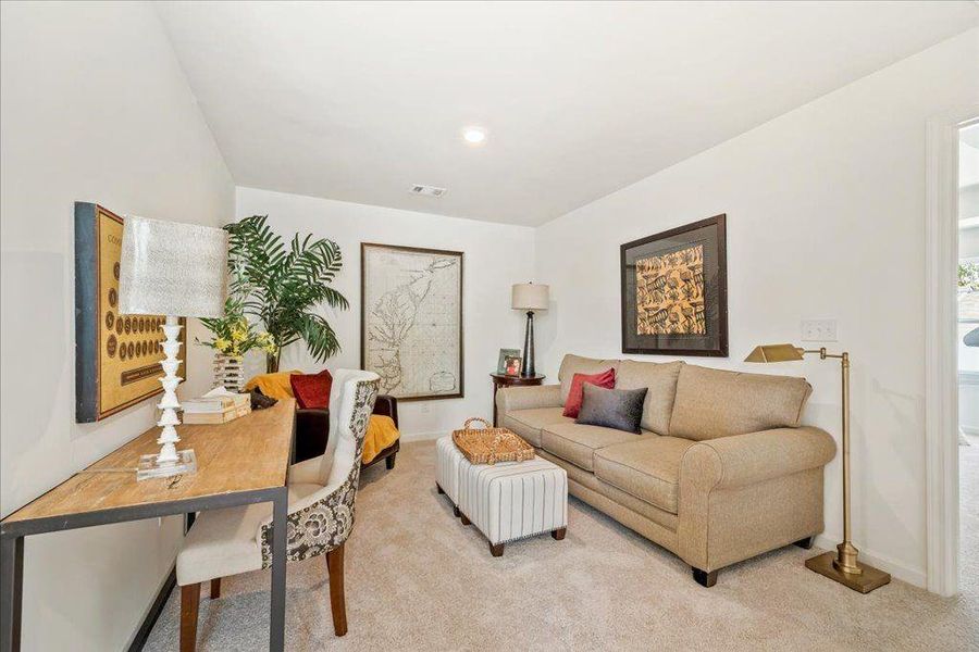 Furnished interior view inside a new home in , Conyers (Image 12).