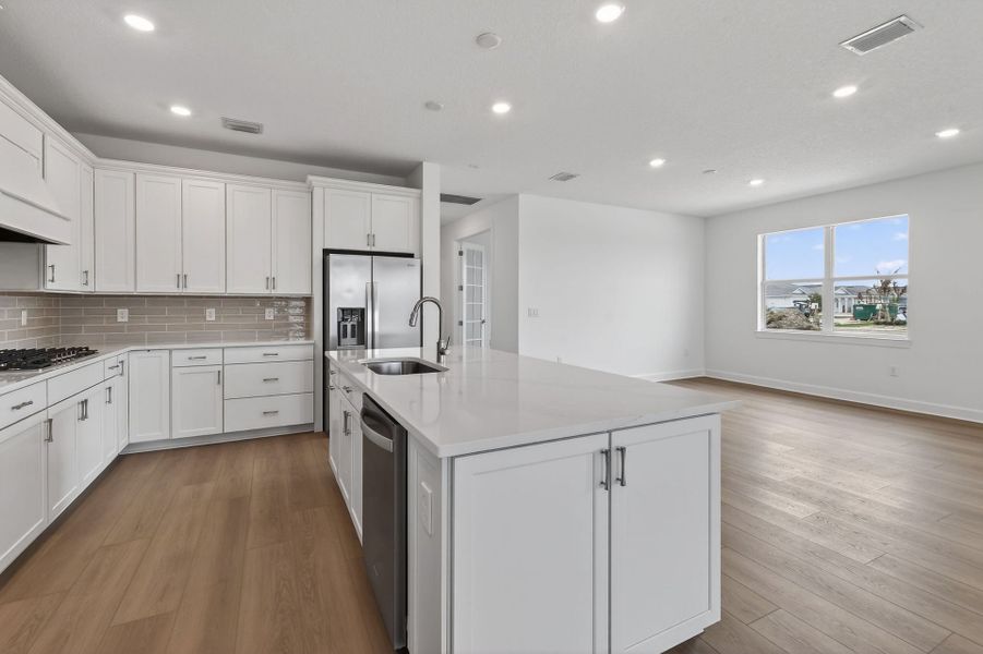 Furnished interior view inside a new home in Del Webb Tradition, Port St. Lucie (Image 53).