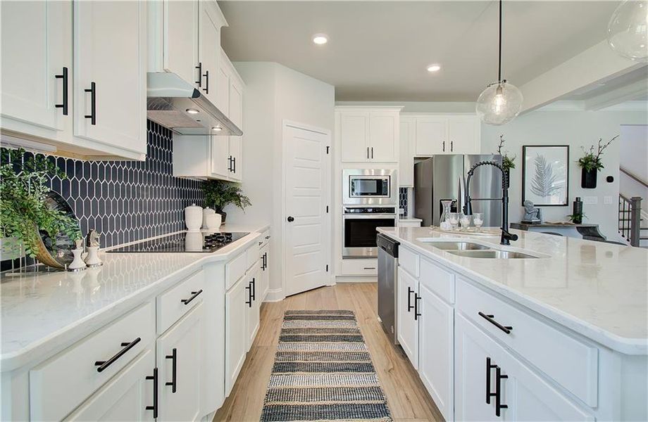 Furnished interior view inside a new home in Kentmere, Auburn (Image 11).