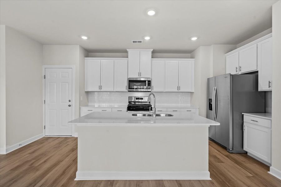 Furnished interior view inside a new home in Cedar Shoals – Heritage Collection, Piedmont (Image 8).