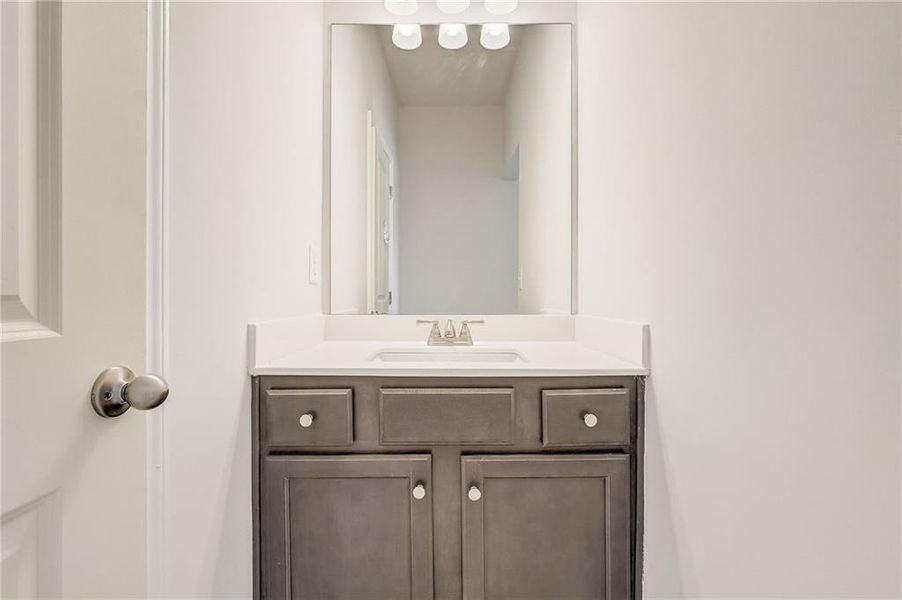 Close-up of interior finishes inside a home in Summerlin, Winder (Image 13).