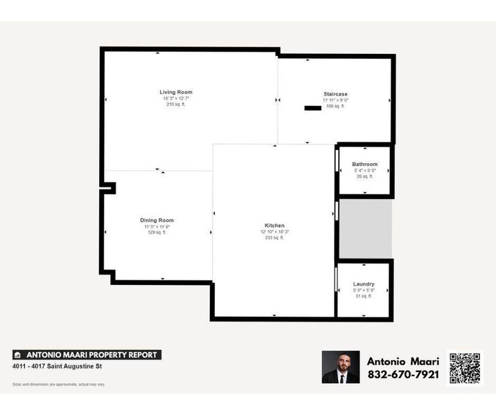Floorplan second story