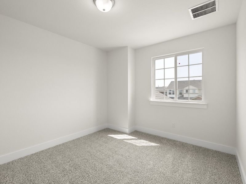 Spacious, unfurnished interior of a new home in Saddle Creek Twinhomes, Georgetown (Image 42).