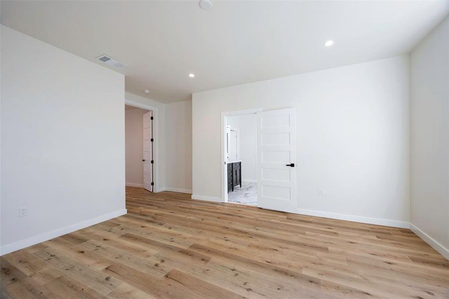 Primary Bedroom with French Doors