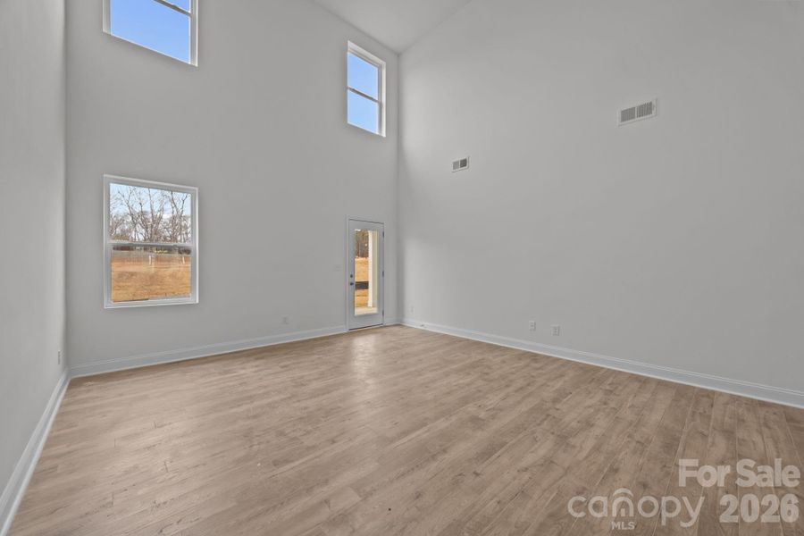 Two Story Family room