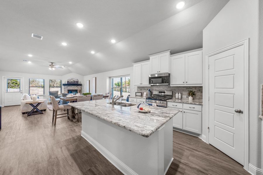 Furnished interior view inside a new home in Fox Landing, Caddo Mills (Image 7).