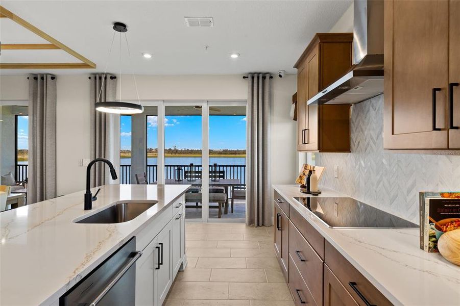 Furnished interior view inside a new home in Wellen Park, Venice (Image 16).