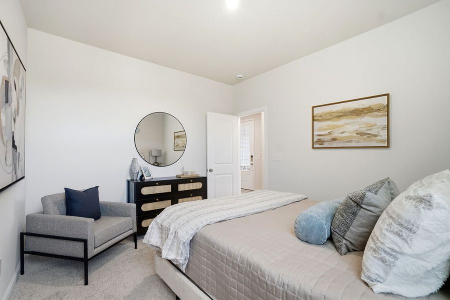 Representative furnished interior of a home built from the Grifton by Mattamy Homes in The Townes at Westfall, Gastonia (Image 6).