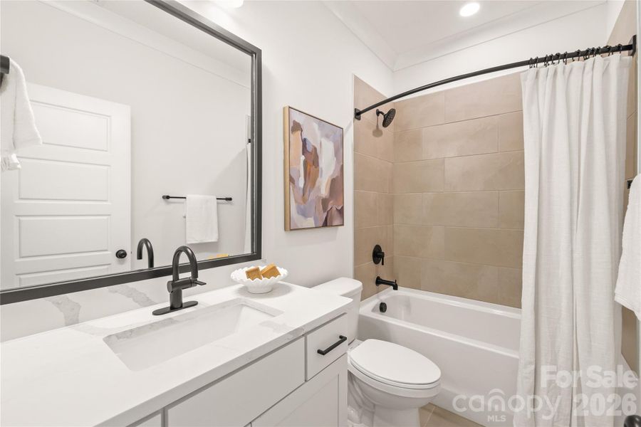 Furnished interior view inside a new home in , Charlotte (Image 3).