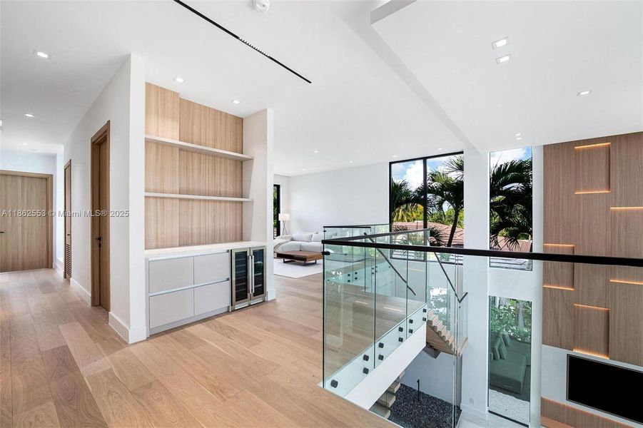 Furnished interior view inside a new home in , Miami (Image 8).