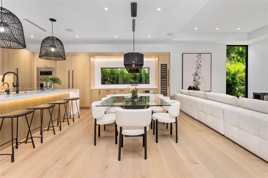 Furnished interior view inside a new home in , Miami (Image 65).