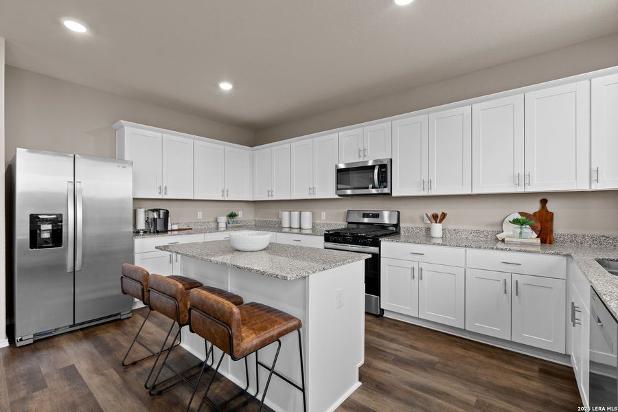 Furnished interior view inside a new home in , Boerne (Image 15).