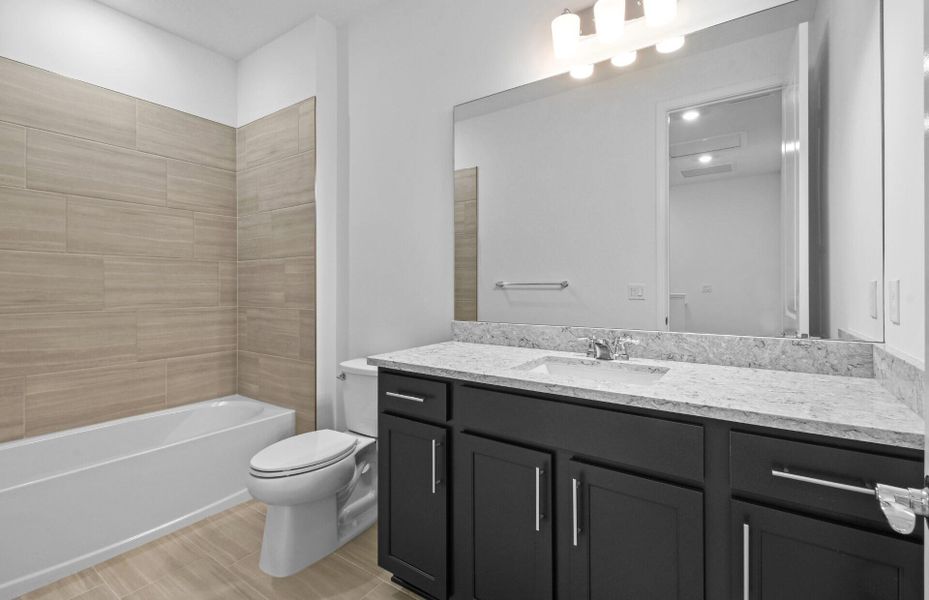 Furnished interior view inside a new home in Camellia, Stuart (Image 16). Furnished interior view inside a new home in Camellia, Stuart (Image 16).