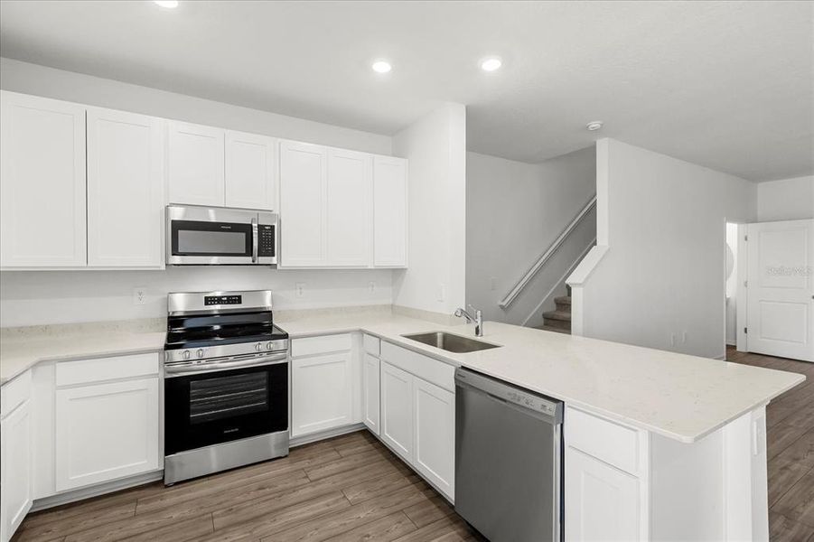 Furnished interior view inside a new home in , Ocala (Image 9).