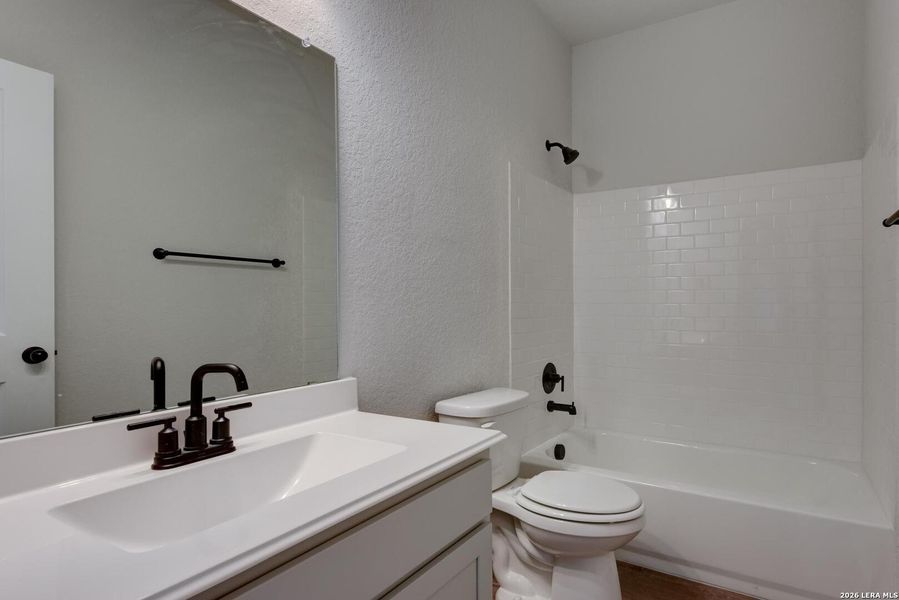 Furnished interior view inside a new home in Cordova Trails, Seguin (Image 9).