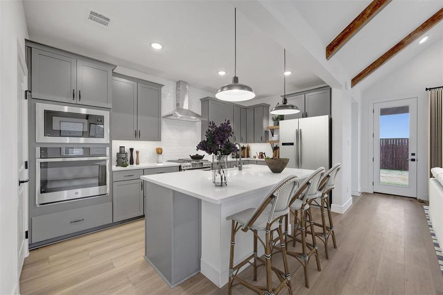 Furnished interior view inside a new home in Heritage Ranch, Sherman (Image 25).