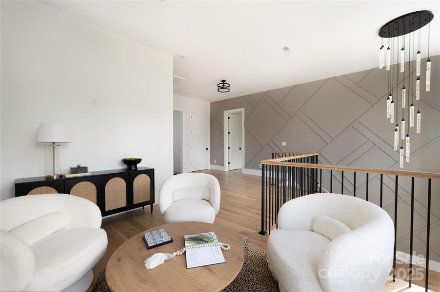 Furnished interior view inside a new home in , Charlotte (Image 16).