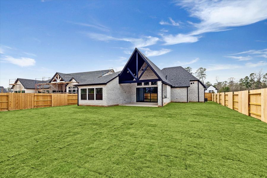 Exterior Rear Elevation - similar to 422 Venado View