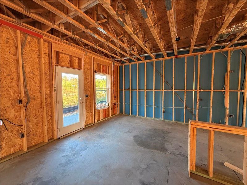 In-progress construction of a new home in Leydenview, Mableton, GA (Image 32).