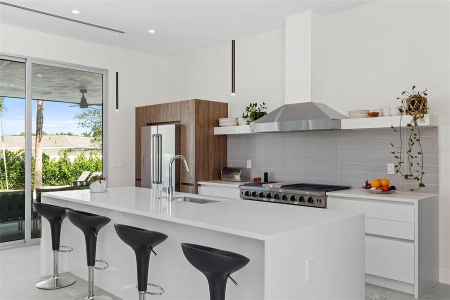 Furnished interior view inside a new home in , Belleair (Image 53).