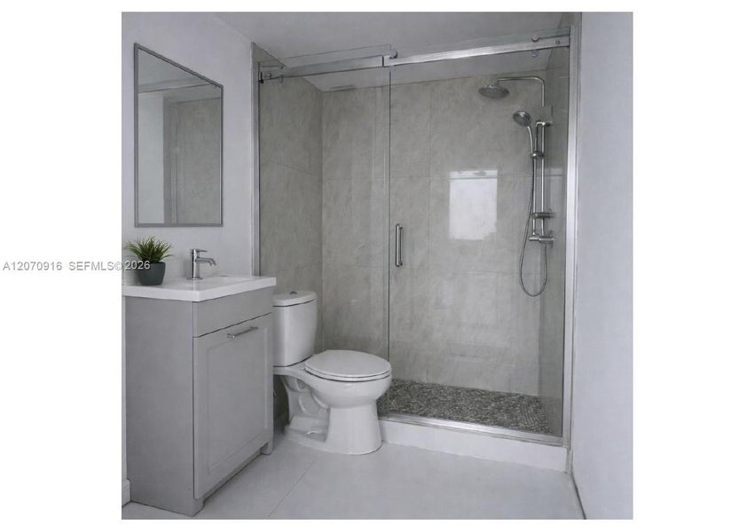 Furnished interior view inside a new home in , Cutler Bay (Image 8).