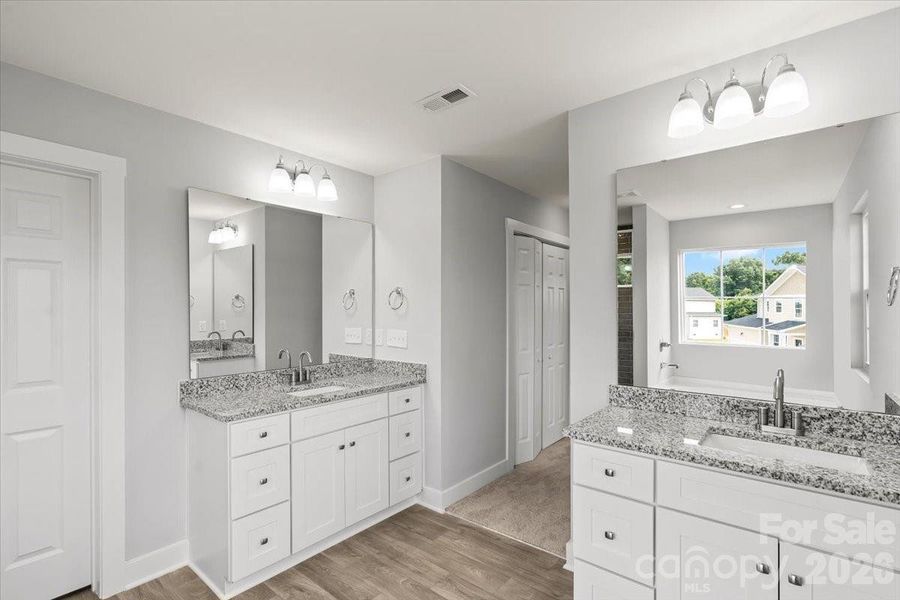 Furnished interior view inside a new home in , Monroe (Image 11).