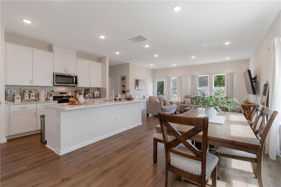 Furnished interior view inside a new home in , Snellville (Image 5).