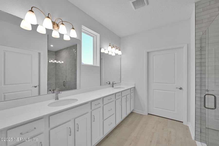 Furnished interior view inside a new home in McGirt's Creek, Yulee (Image 11).