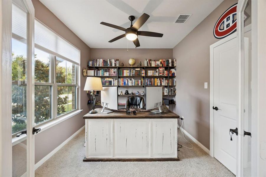 Furnished interior view inside a new home in Mantua Point, Van Alstyne (Image 17).