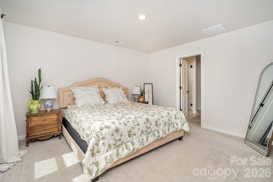 Furnished interior view inside a new home in Village at North Reach, Charlotte (Image 18).