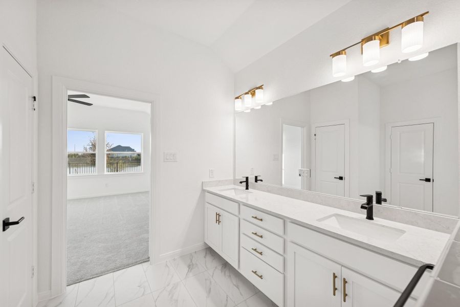 Furnished interior view inside a new home in Oakwood Estates, Waller (Image 9). Furnished interior view inside a new home in Oakwood Estates, Waller (Image 9).