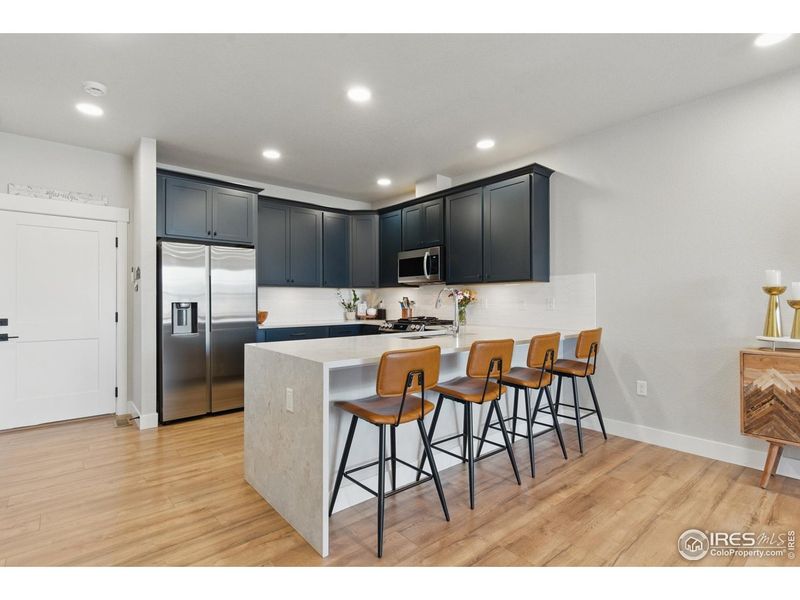 Furnished interior view inside a new home in , Loveland (Image 5). Furnished interior view inside a new home in , Loveland (Image 5).