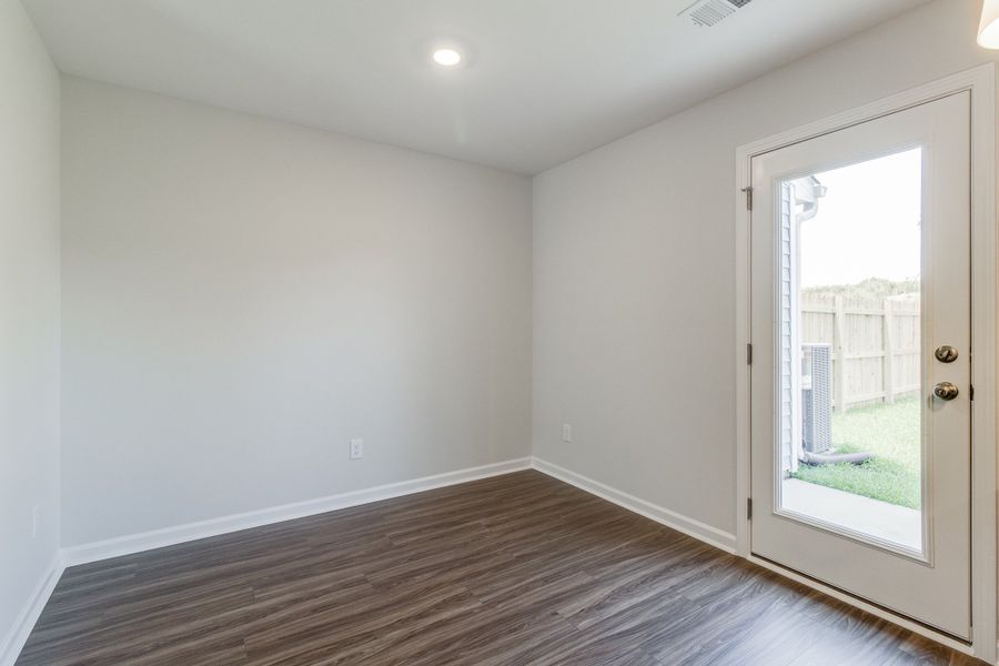 Spacious, unfurnished interior of a new home in Astoria, Columbia (Image 18). Spacious, unfurnished interior of a new home in Astoria, Columbia (Image 18).