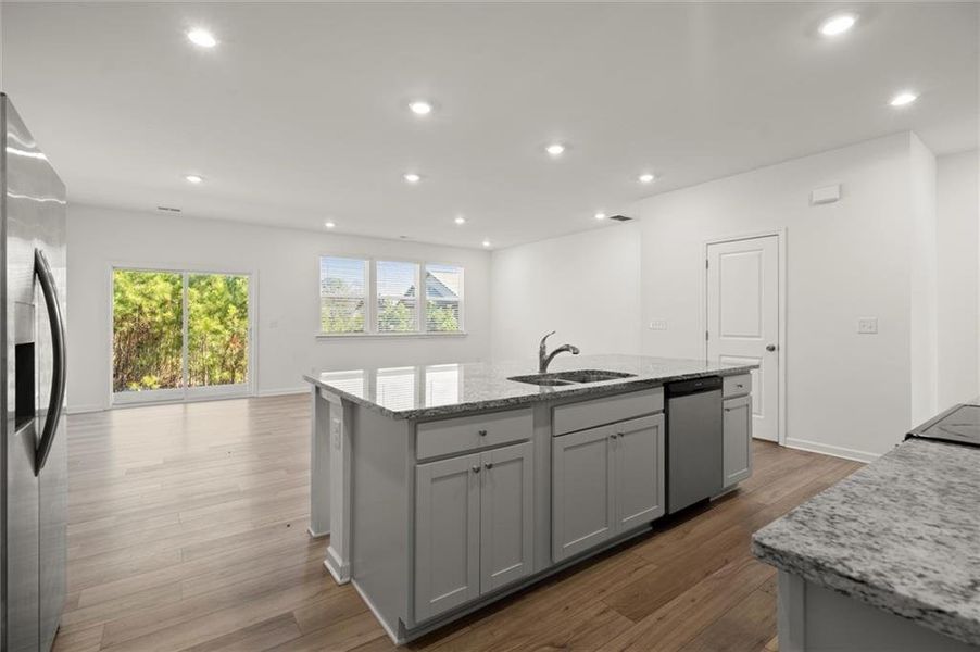 Furnished interior view inside a new home in Residences at Gateway, Bethlehem (Image 12).