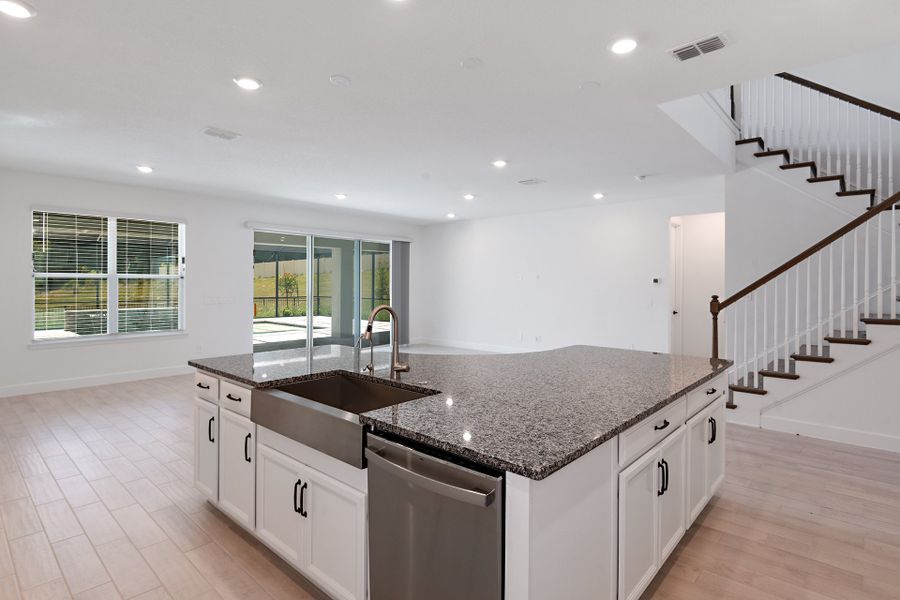Representative furnished interior of a home built from the Tradewinds by Taylor Morrison in Ardisia Park, New Smyrna Beach (Image 9). Representative furnished interior of a home built from the Tradewinds by Taylor Morrison in Ardisia Park, New Smyrna Beach (Image 9).