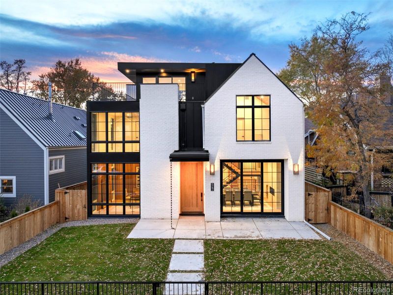 Front exterior of a new home in , Denver, CO, highlighting curb appeal (Image 2).