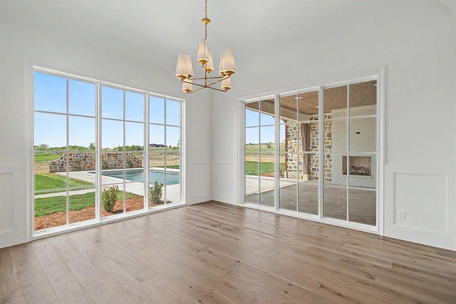 Spacious, unfurnished interior of a new home in , Aledo (Image 17).