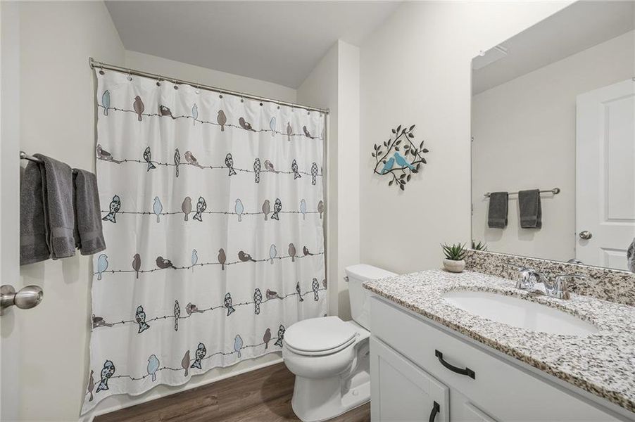 Furnished interior view inside a new home in , Lizella (Image 9).