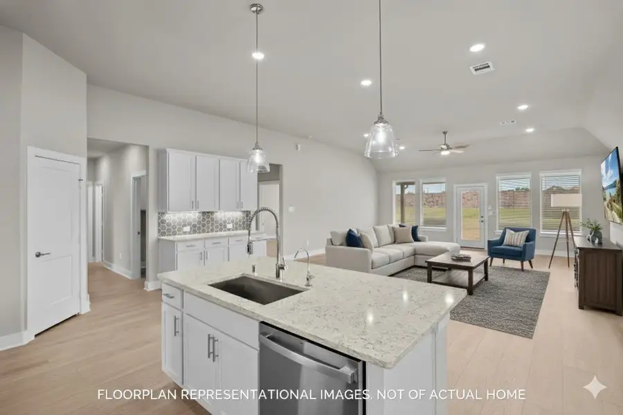 Furnished interior view inside a new home in Miller's Pond, Rosenberg (Image 10).