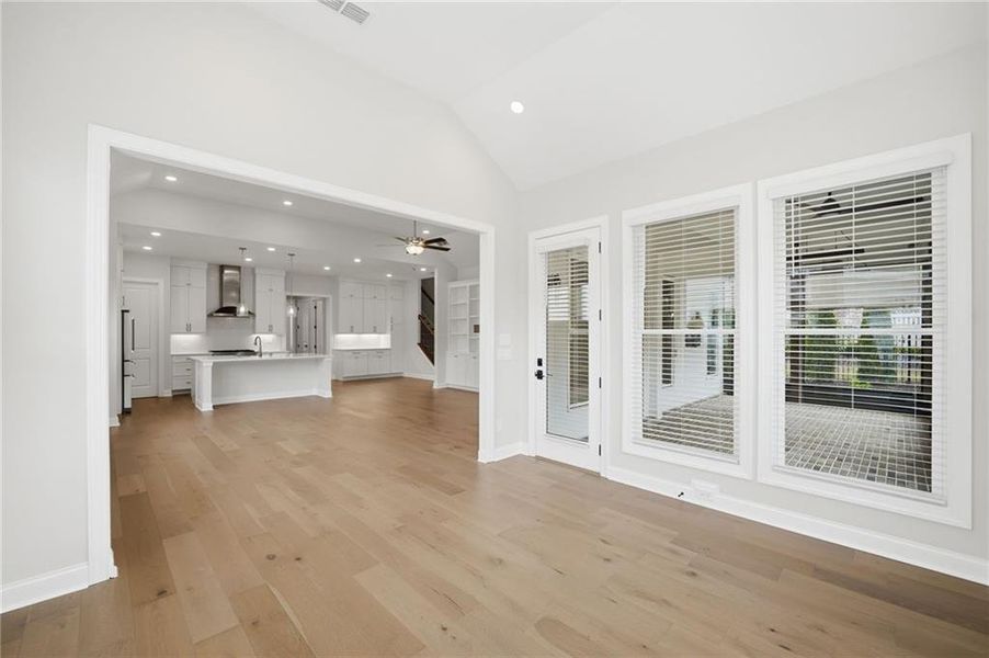 Spacious, unfurnished interior of a new home in , Canton (Image 33). Spacious, unfurnished interior of a new home in , Canton (Image 33).