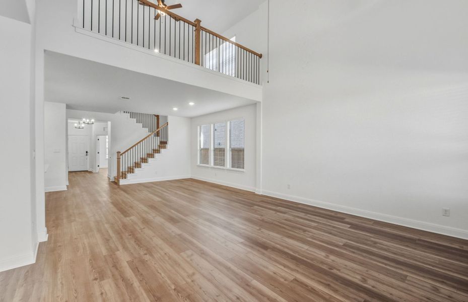 Spacious, unfurnished interior of a new home in Santa Rita Ranch, Liberty Hill (Image 50). Spacious, unfurnished interior of a new home in Santa Rita Ranch, Liberty Hill (Image 50).
