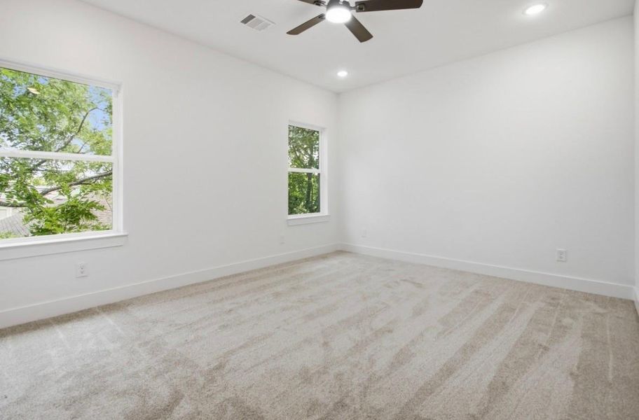 Spacious, unfurnished interior of a new home in , Houston (Image 16). Spacious, unfurnished interior of a new home in , Houston (Image 16).