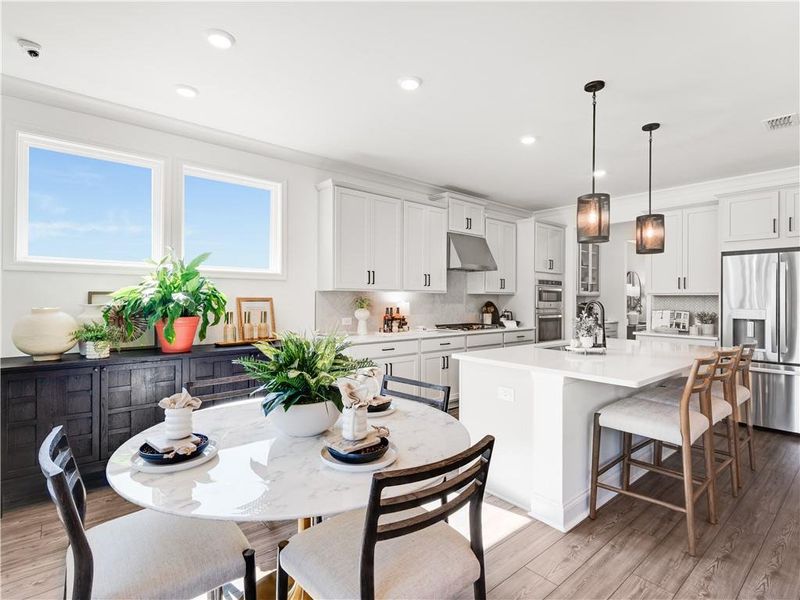 Furnished interior view inside a new home in Oakmead, Buford (Image 19).